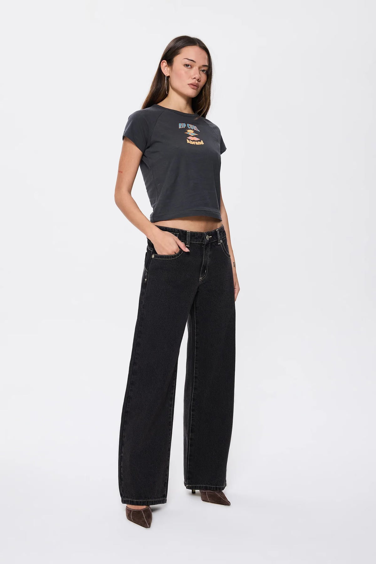 Rip Curl Baby Tee - Black