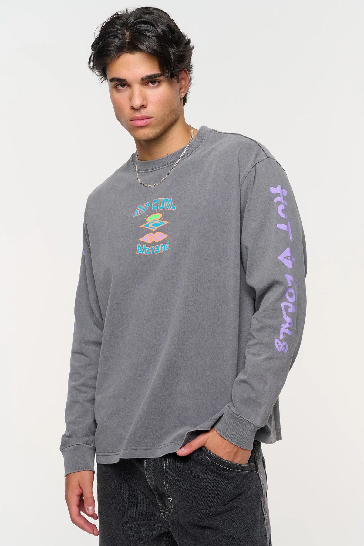 Rip Curl Hot Locals Vintage Tee Long sleeve