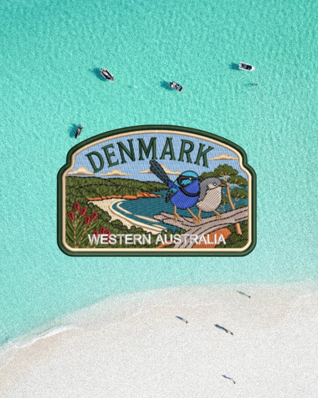 76 Tourin Denmark Patch