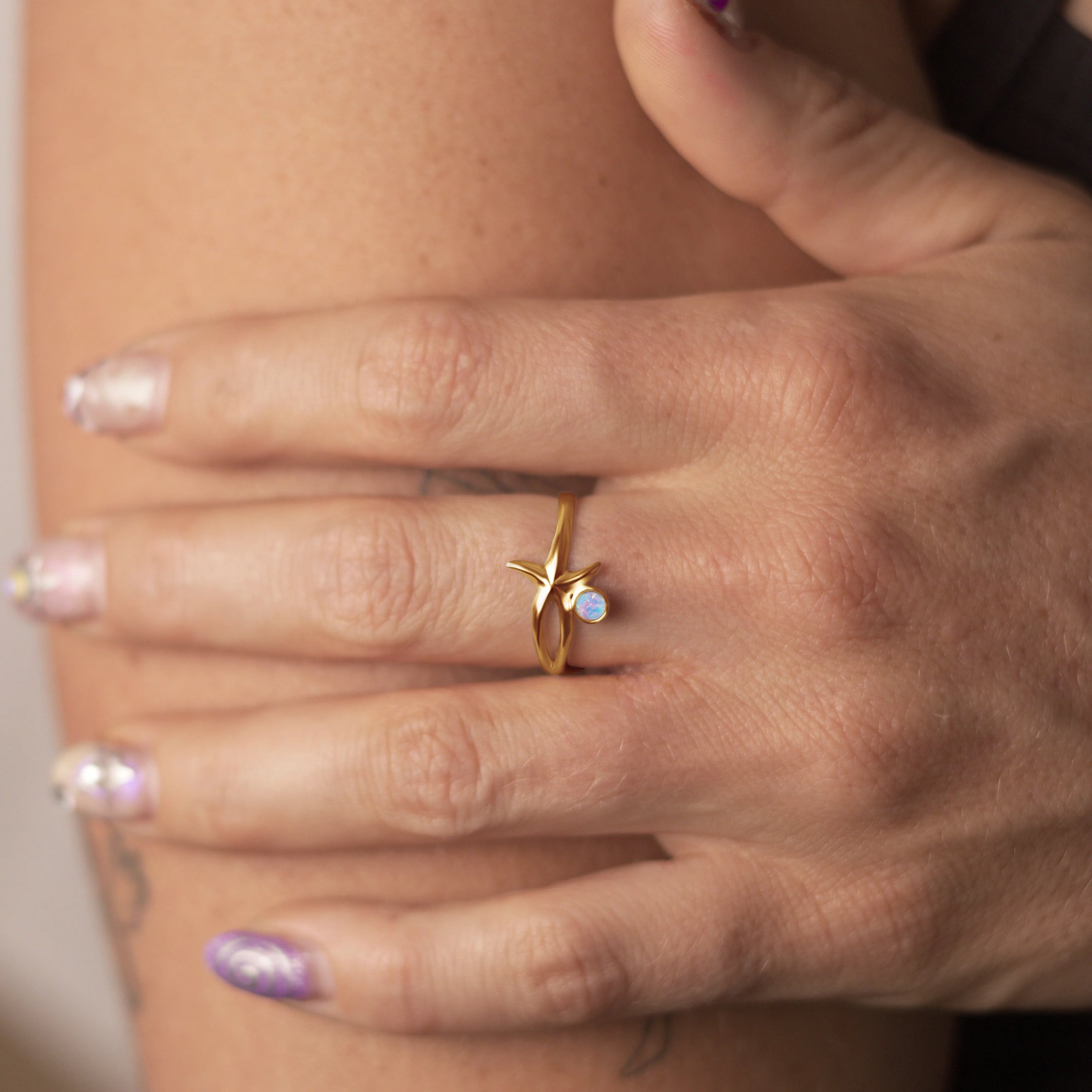 Starlight Gold Ring