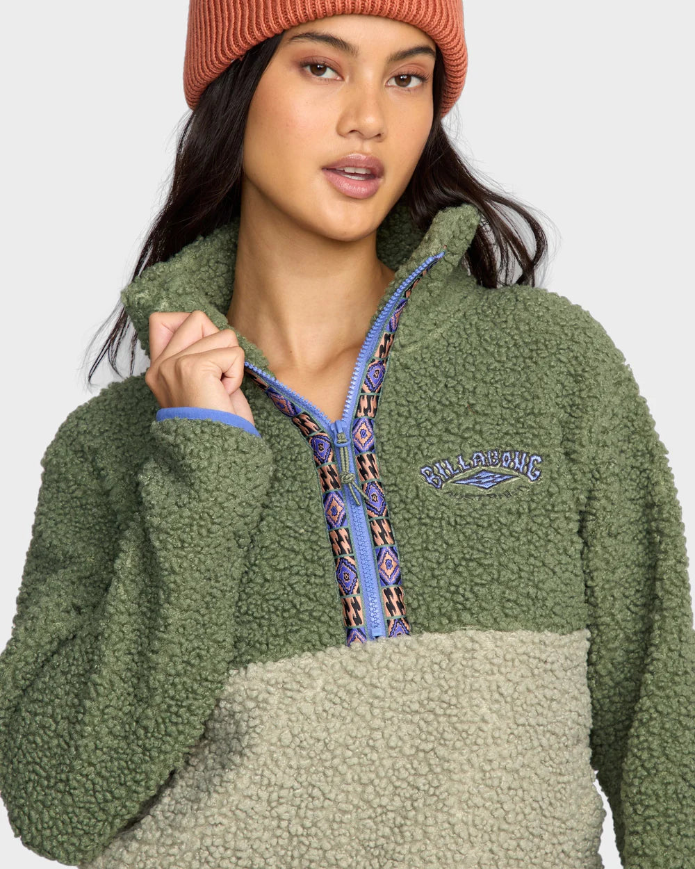 Horizon Mock Neck Half Zip Sweatshirt