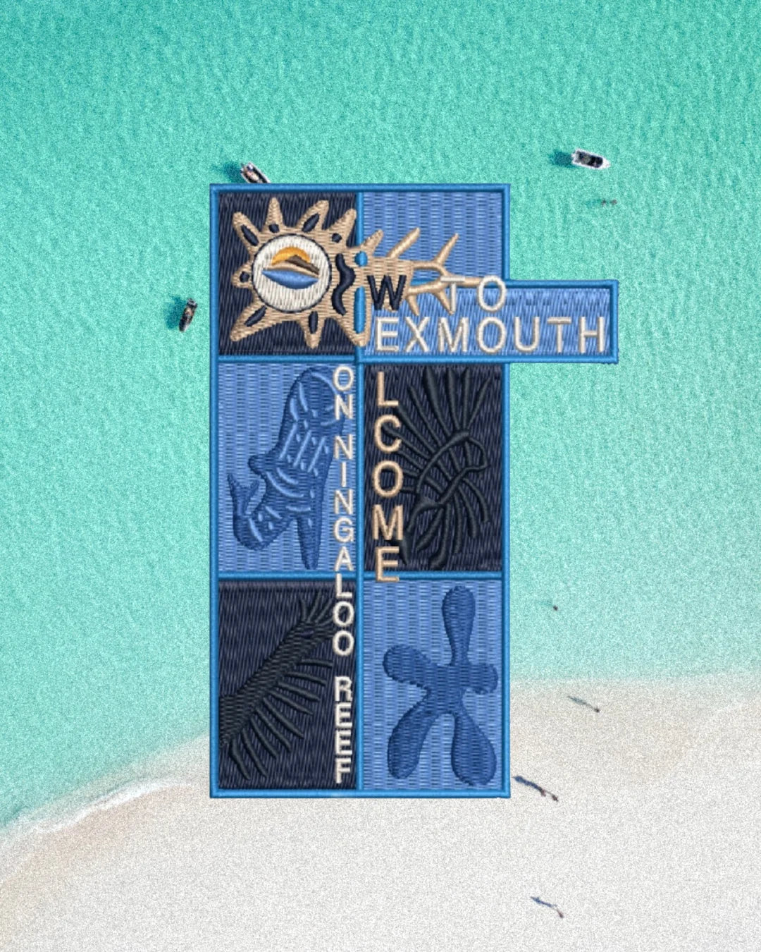 76 Tourin Exmouth Sign Patch