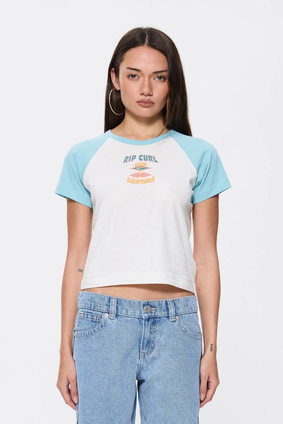 Rip Curl Baby Tee - White
