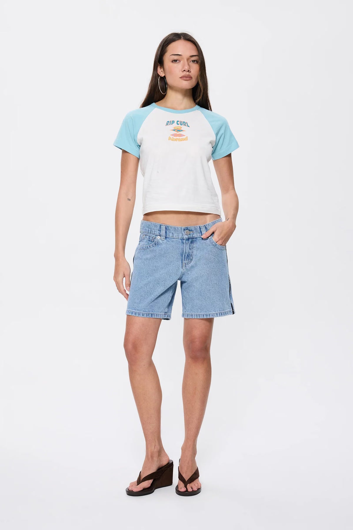 Rip Curl Baby Tee - White