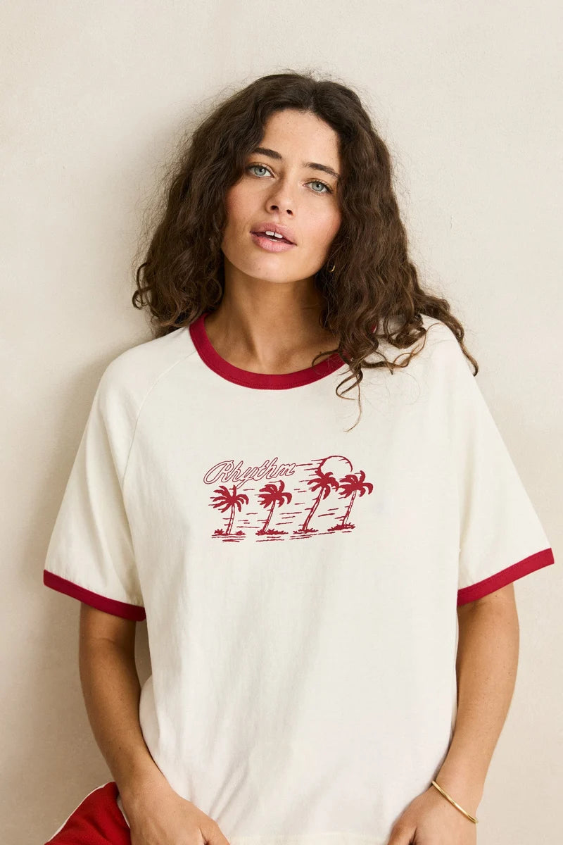 Oceanview Ringer Tee