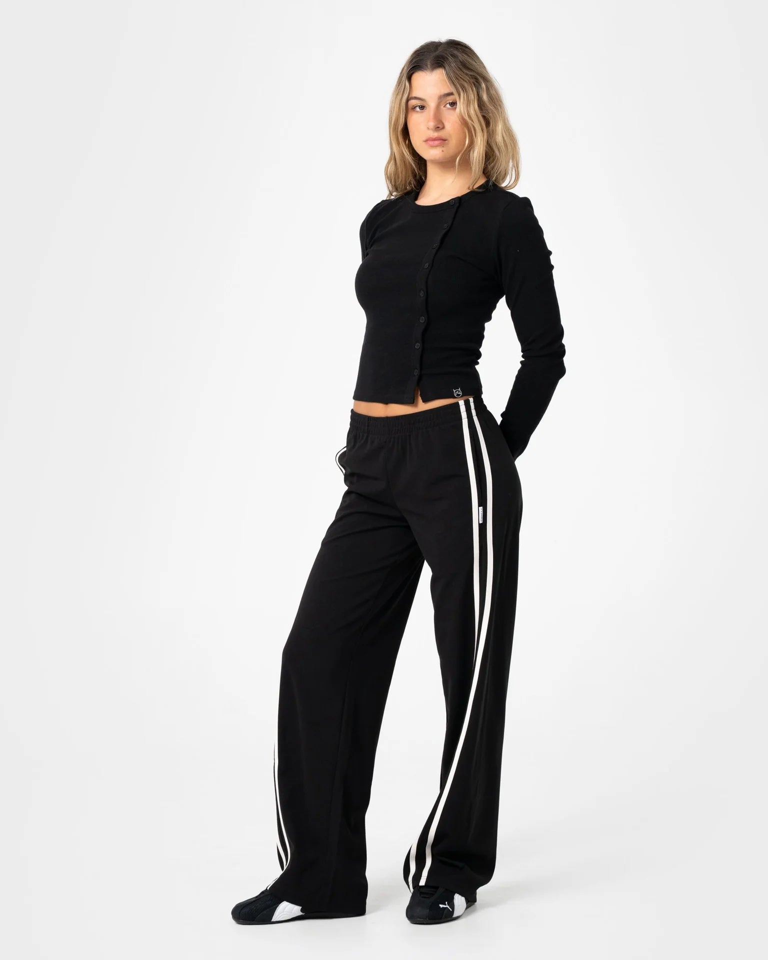 Bronson Side Stripe Low Rise Trackpant