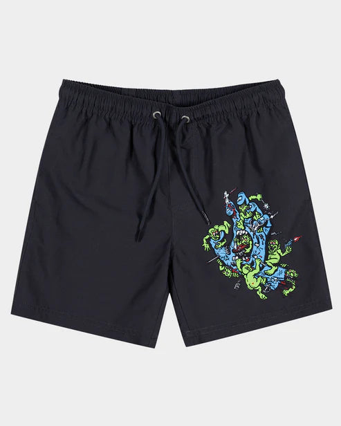 Gremlin Patrol Boardshort Off Black
