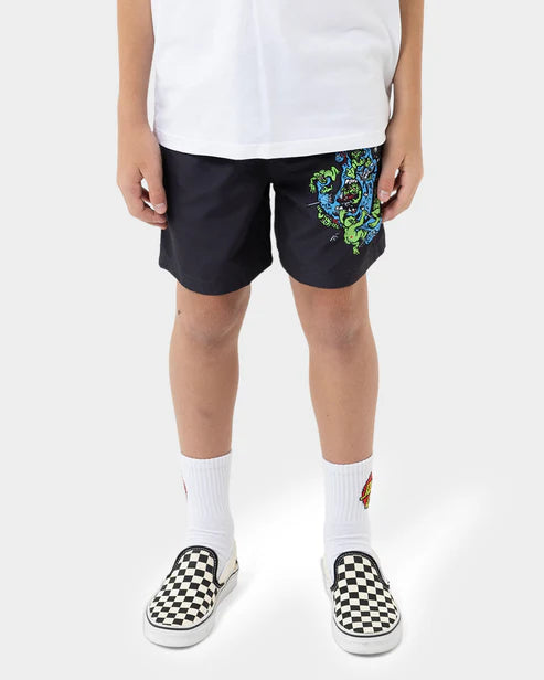 Gremlin Patrol Boardshort Off Black