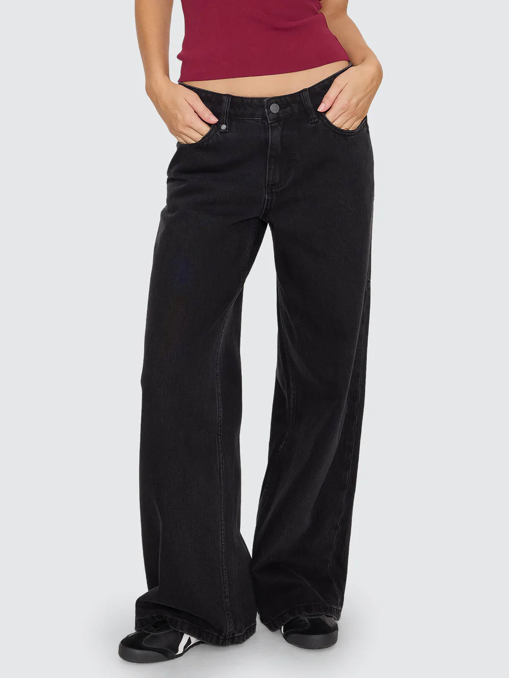 Hunter Low Rise Wide Leg Jean