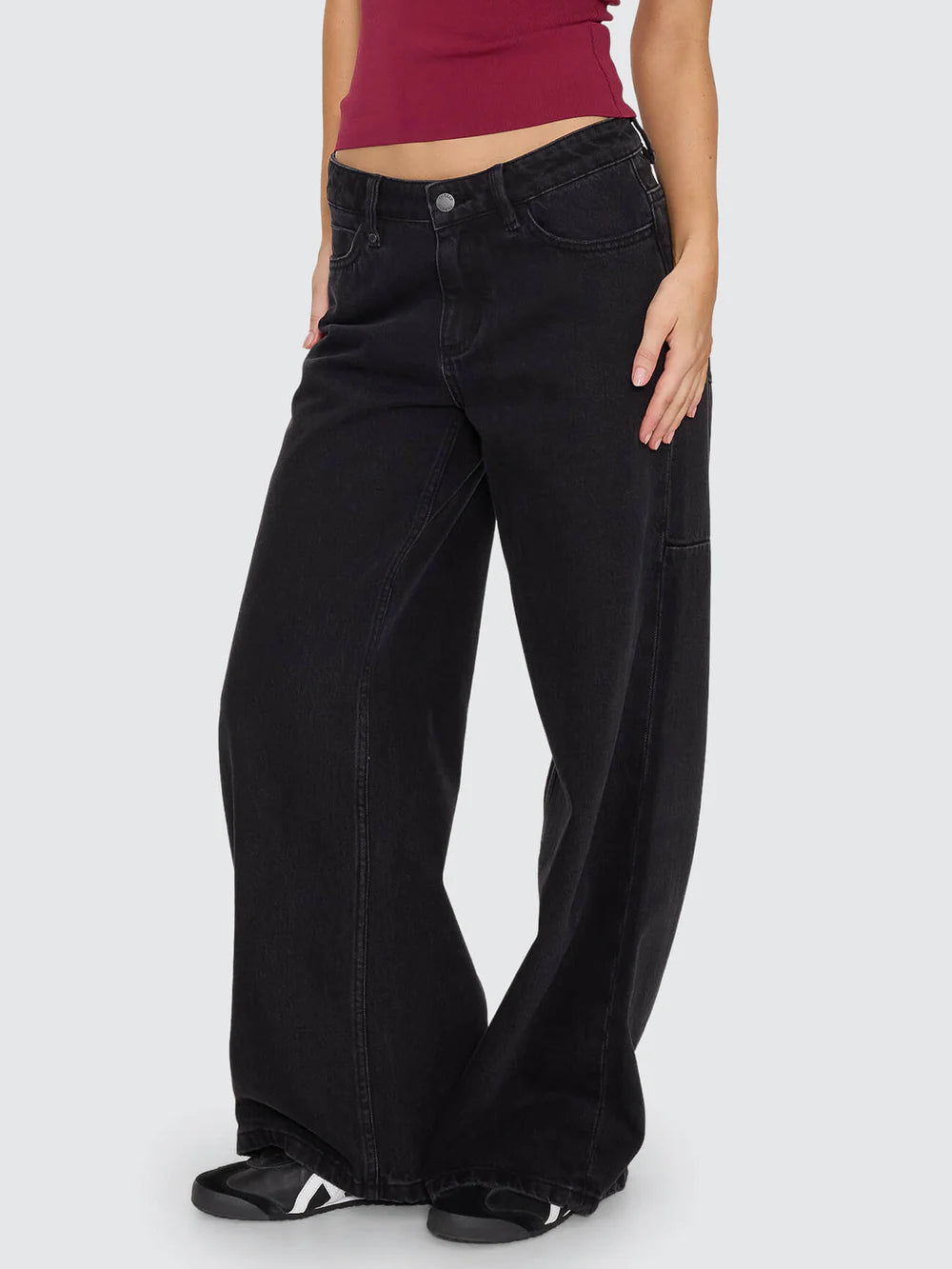 Hunter Low Rise Wide Leg Jean