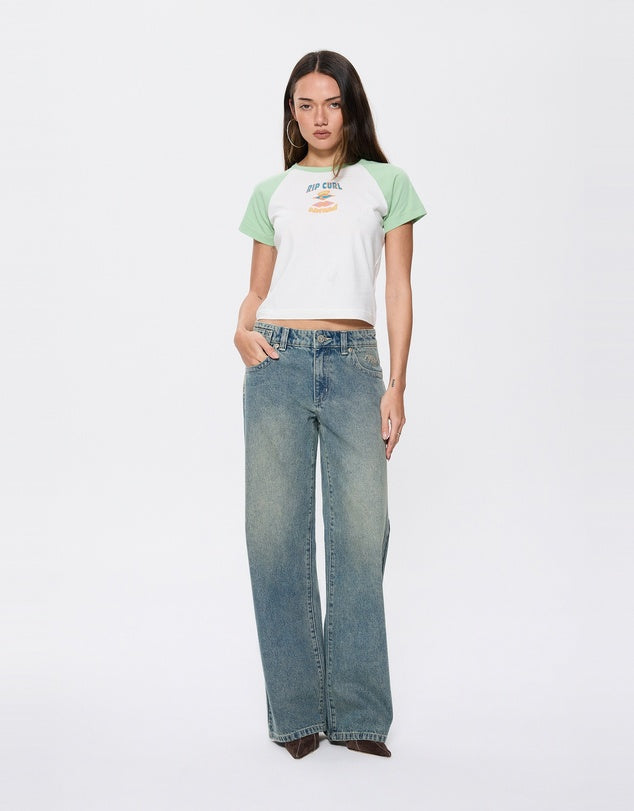 Rip Curl 99 Low & Baggy Jeans - Penny