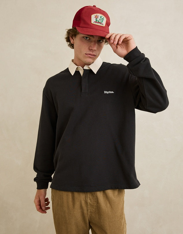 Koa Vintage Rugby LS Polo