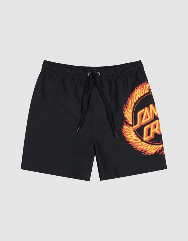 Flame Ring Dot Boardshort
