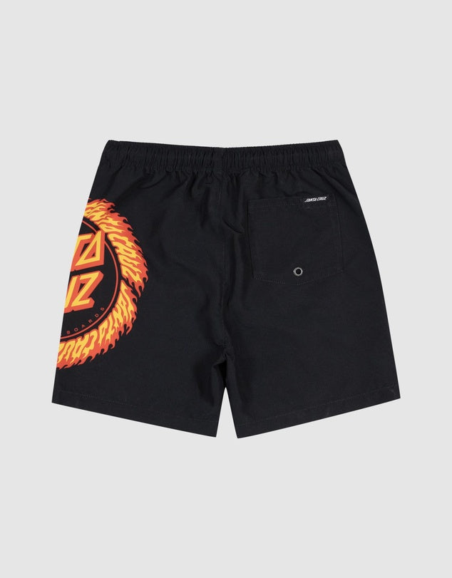 Flame Ring Dot Boardshort