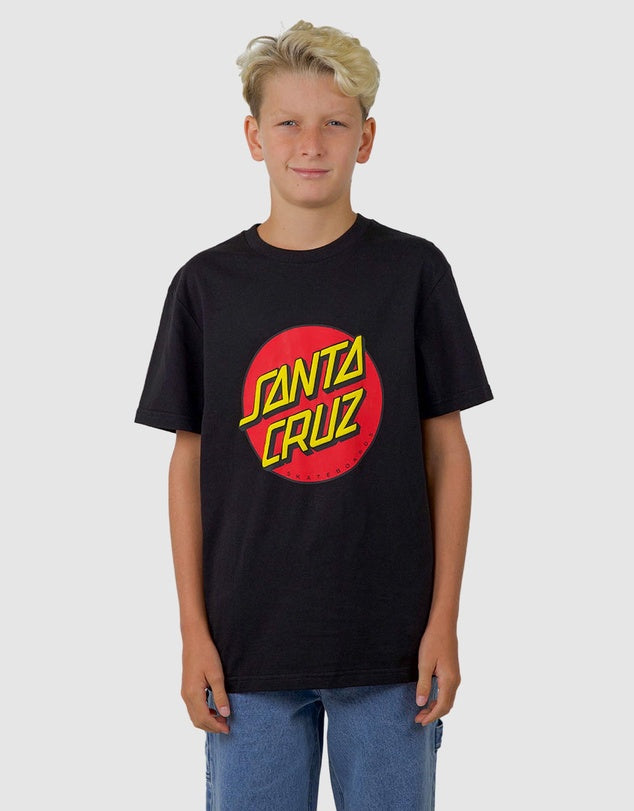 Boys Classic Dot Puff Front T-Shirt