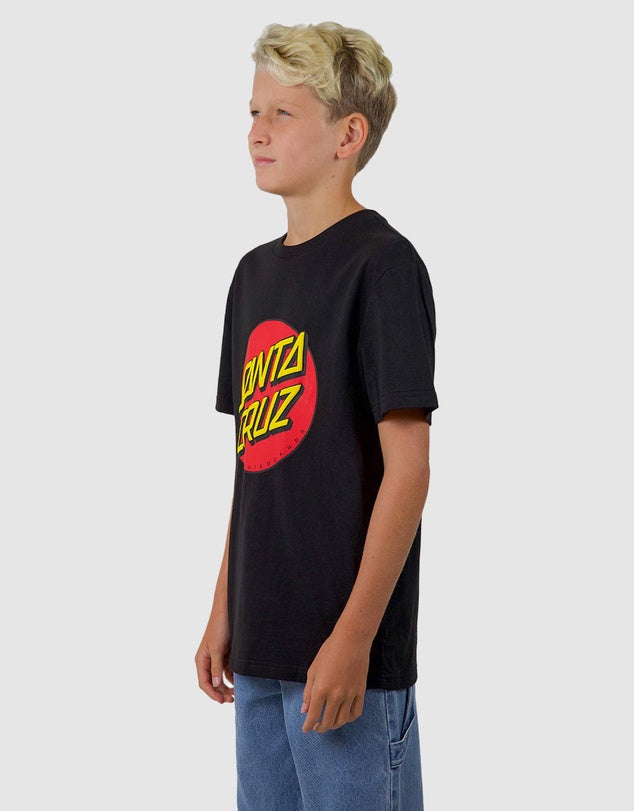 Boys Classic Dot Puff Front T-Shirt