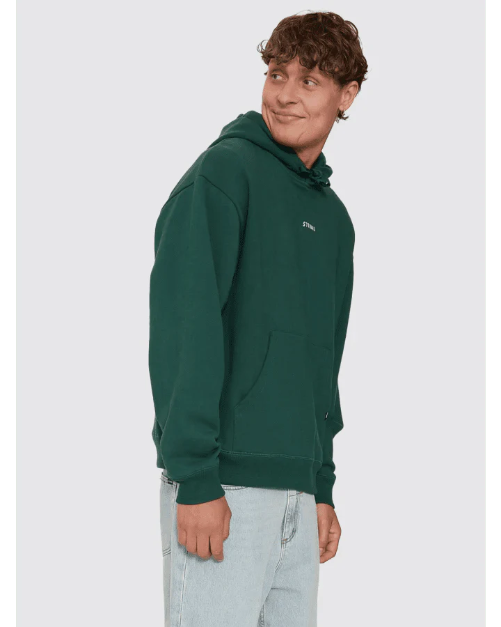 Slouch Pull On Hood Green