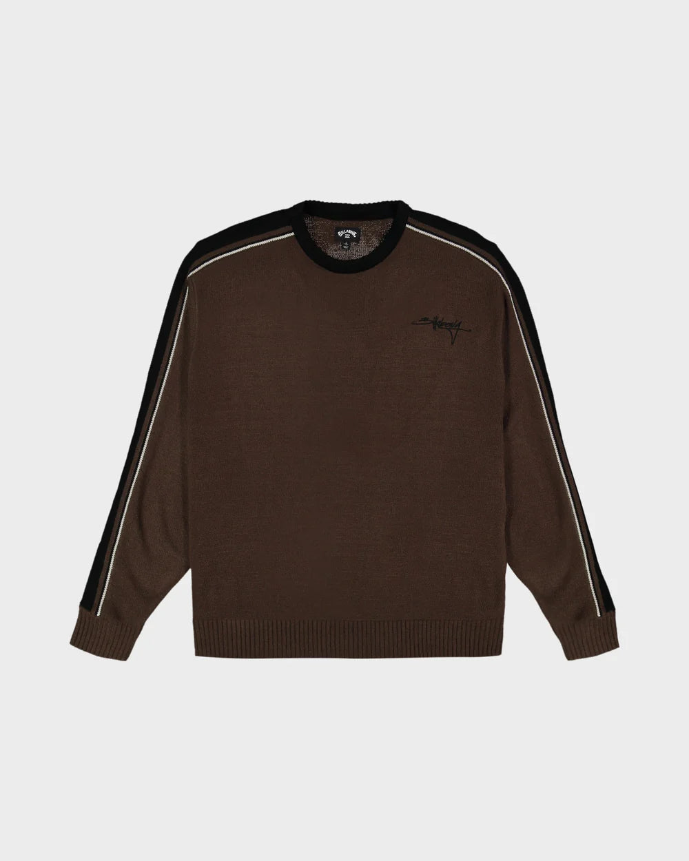 Script Sweater Chocolate